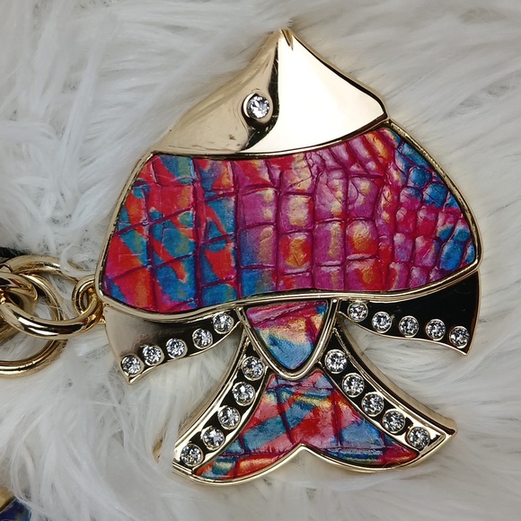 Brahmin Rainbow Fish Melbourne Tassel - Picture 4 of 6